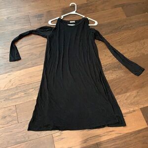 Black Cold Shoulder dress